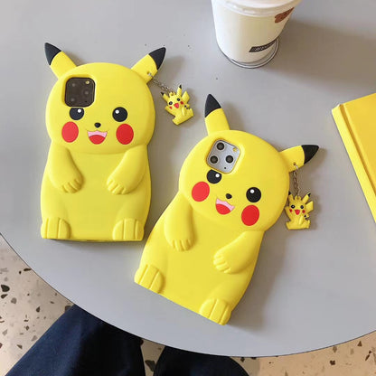 Cute cartoon silicone phone case
