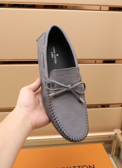 L V - Lace Driver [Grey Chequer]