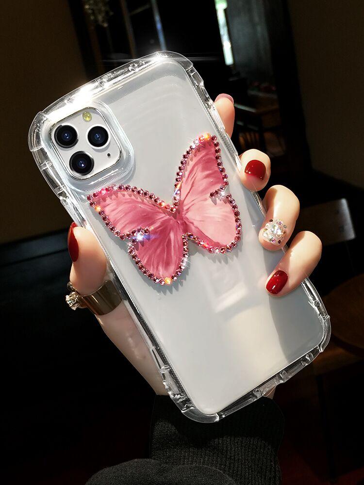 bling butterfly phone case - LVCASE