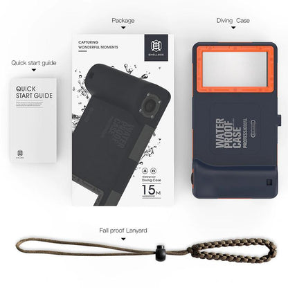 15 meters deep waterproof phone case - LVCASE