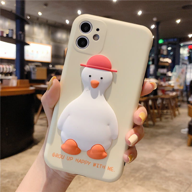 Big White Goose Phone Case