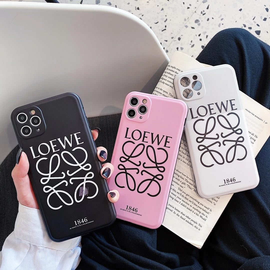 Simple and stylish soft side phone case