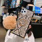Serpentine holder hair ball  phone case