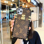 Fashion Vintage pattern square phone case for samsung