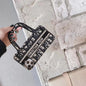 Fashion embroidery handbag phone case
