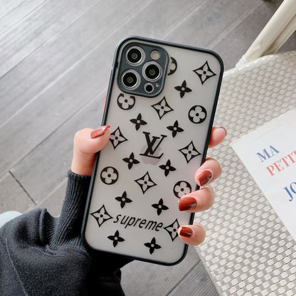 Luxury Frosted letter phone  case