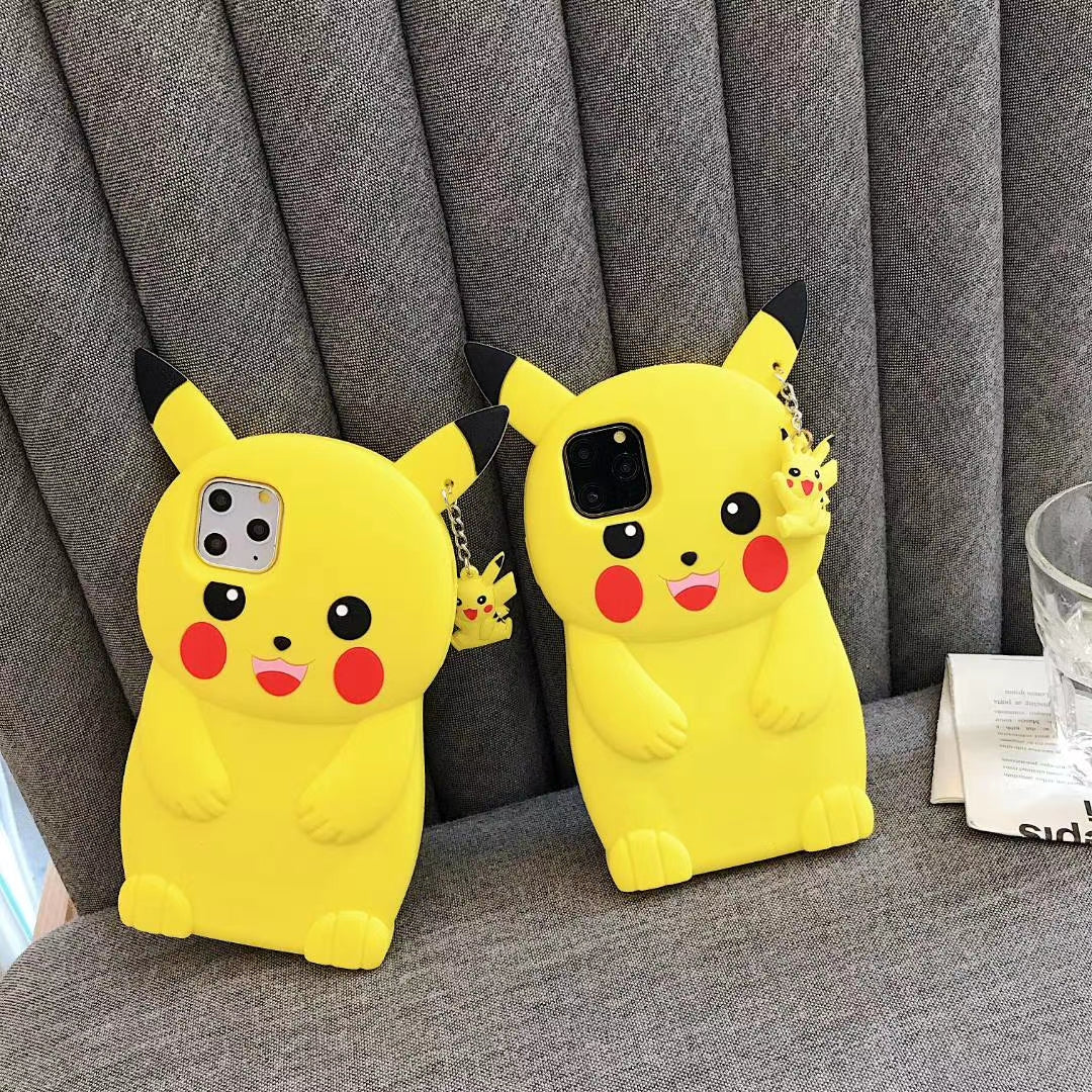 Cute cartoon silicone phone case