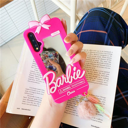 Cartoon mirror pendant phone case - LVCASE