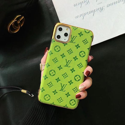 Color embossed phone case