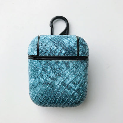 Snake skin pattern airpods case