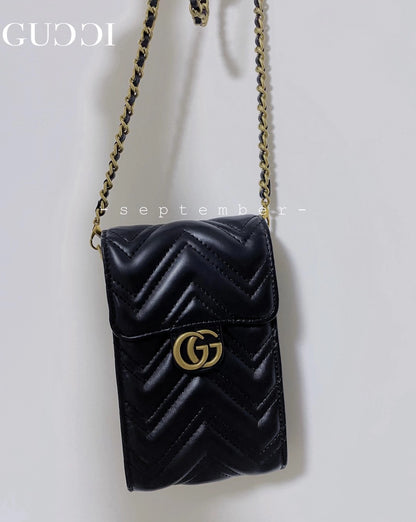 Luxury leather Chain Phone bag for all phone models