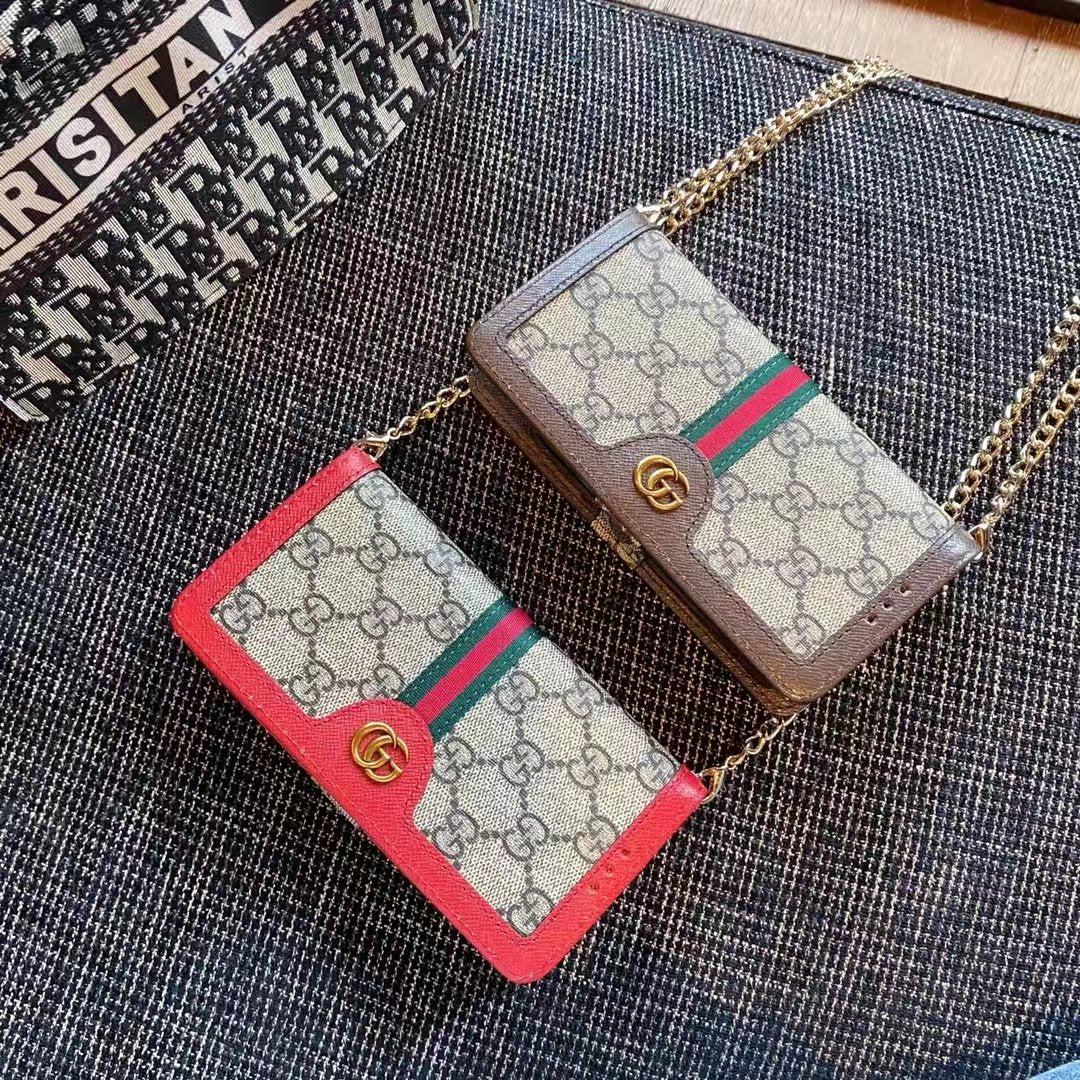Fashion Crossbody metal Chain universal mobile phone case