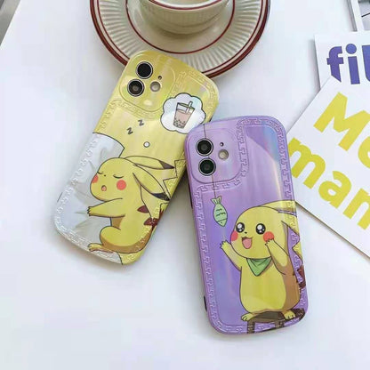 Aurora cartoon soft phone case