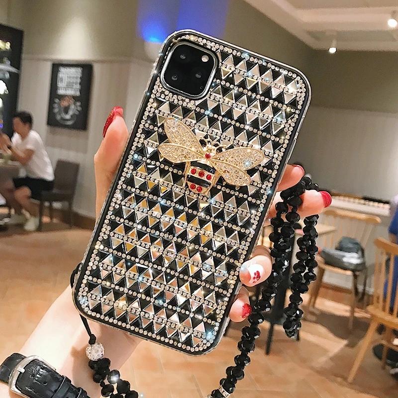 Diamond Limited Edition Tide Brand Bee Phone Case - LVCASE