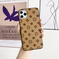 Simple retro letter phone case for iPhone