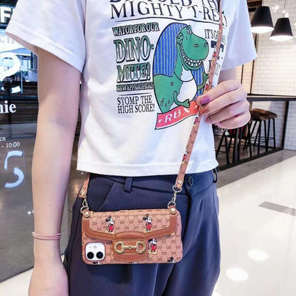 Crossbody card phone case - LVCASE