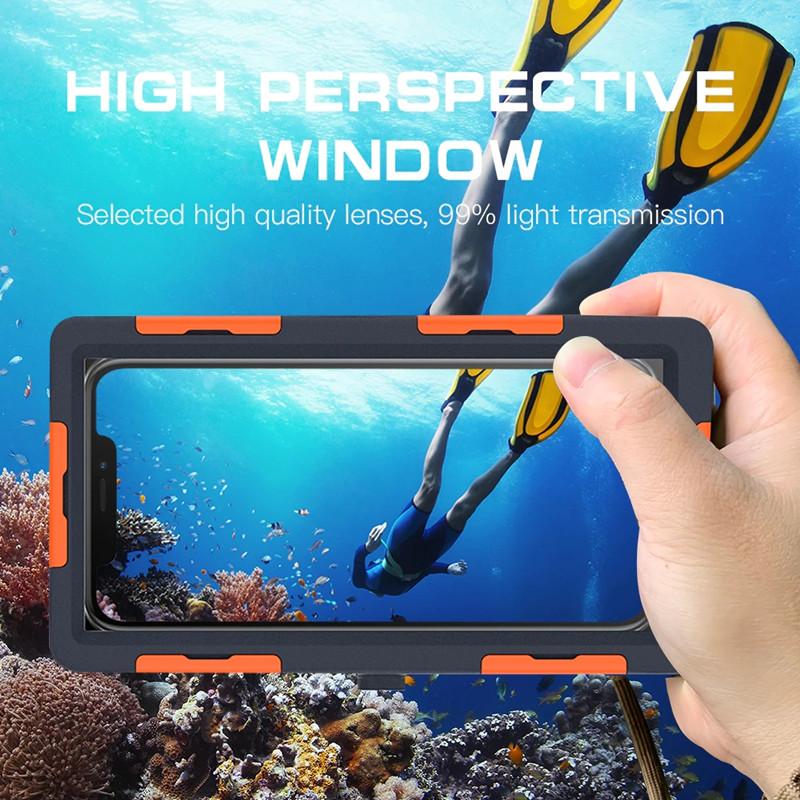 15 meters deep waterproof phone case - LVCASE