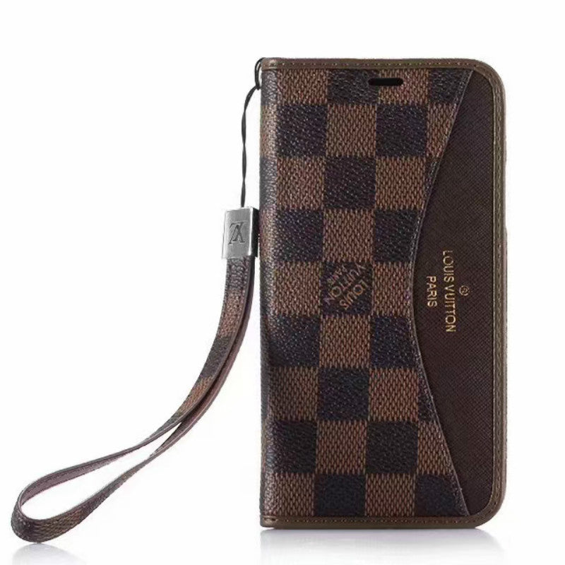 Color matching leather phone case