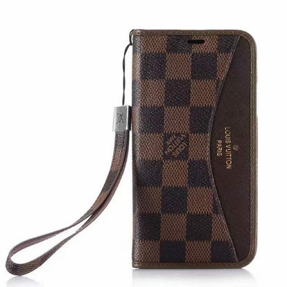 Color matching leather phone case