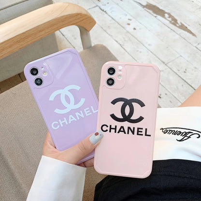 Simple silicone phone case