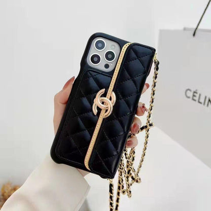 High-quality Phnom Penh leather card phone case for iPhone