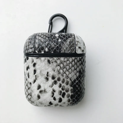 Snake skin pattern airpods case