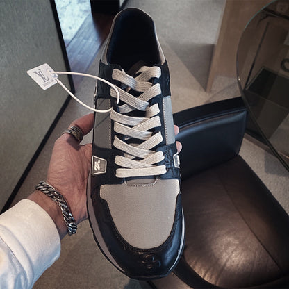 L V Blacktop Sneaker [Black]