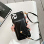Leather Wallet Lanyard Phone Case - LVCASE