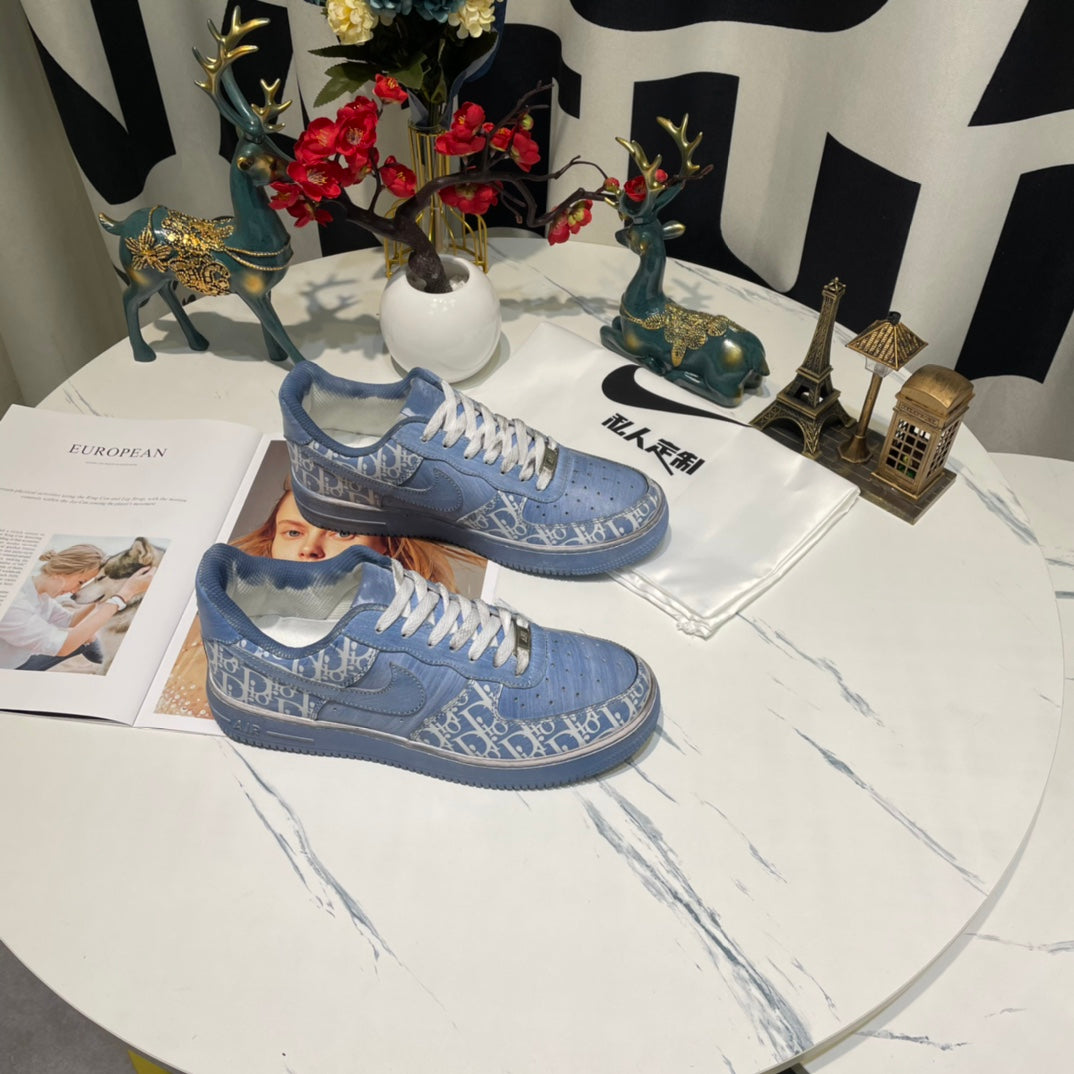 L V x D I 0 R - AF1 Sneaker [Blue]