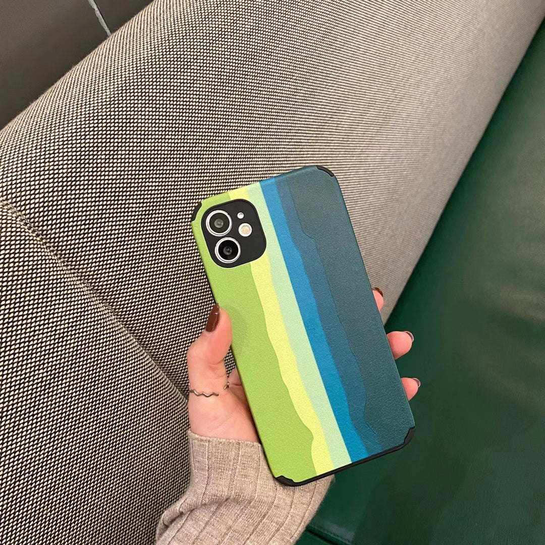 Color Lambskin Soft Phone Case