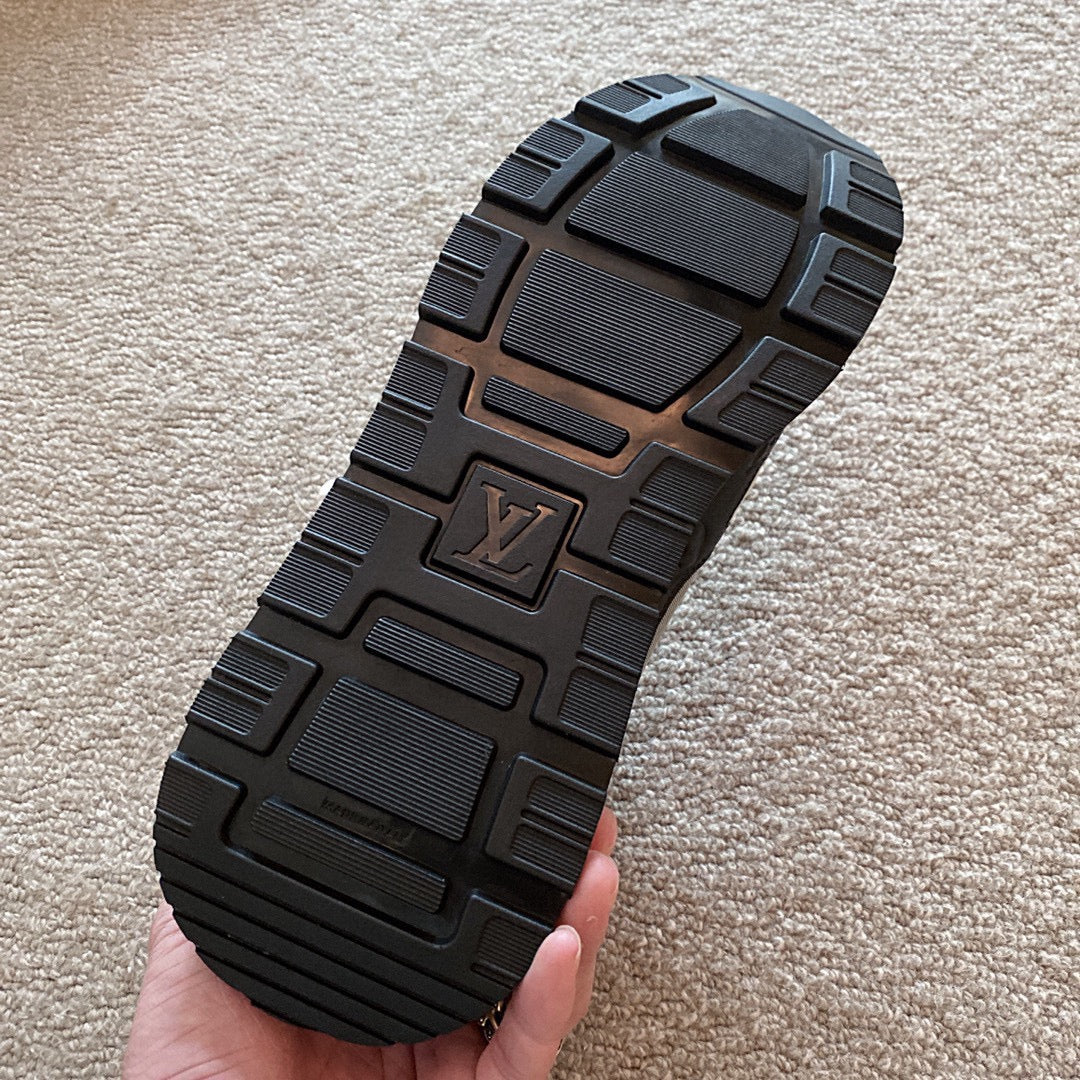 L V Blacktop Sneaker [Black]