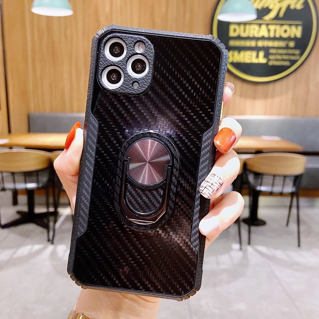 luxurious hidden bracket phone case for samsung