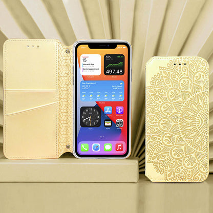 Leather card holder phone case for iphone
