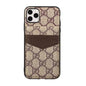 Splicing card case phone case for Samsung