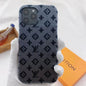 Fashion plush letter phone case