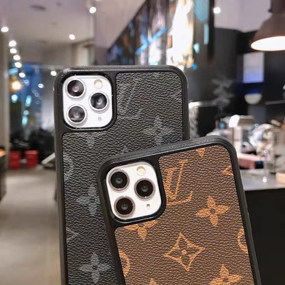 Fashion retro letter phone case