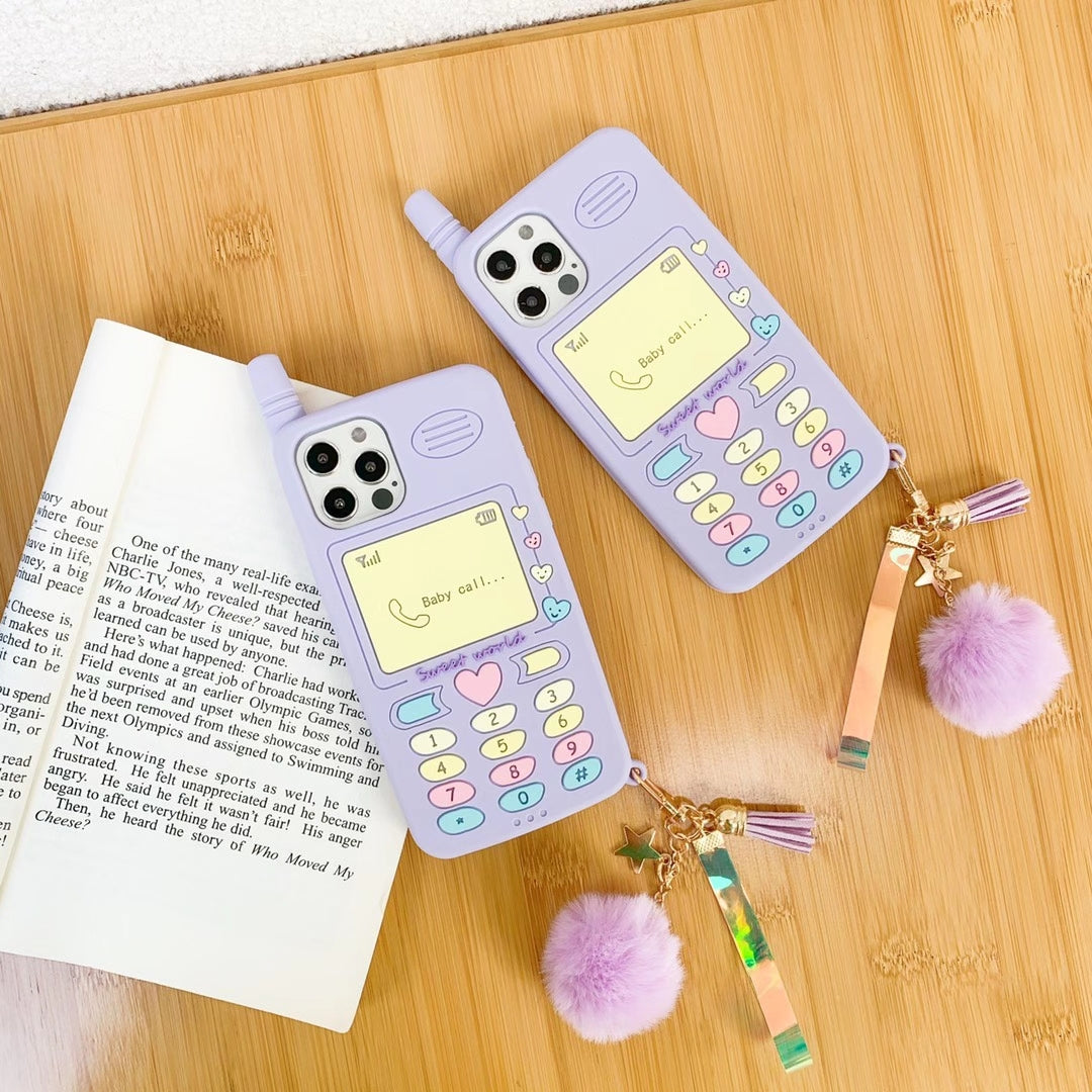 Mobile phone graphic silicone phone case