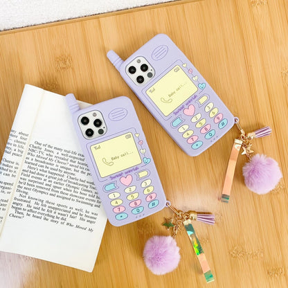 Mobile phone graphic silicone phone case