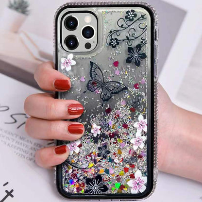 Butterfly Quicksand Phone Case