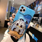 Cartoons quicksand bracket phone case