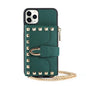 Zipper wallet chain phone case - LVCASE