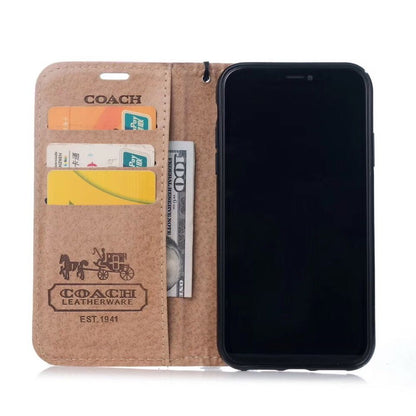 Fashion card case phone case for iphone