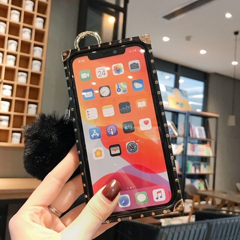 Wrist hairball phone case