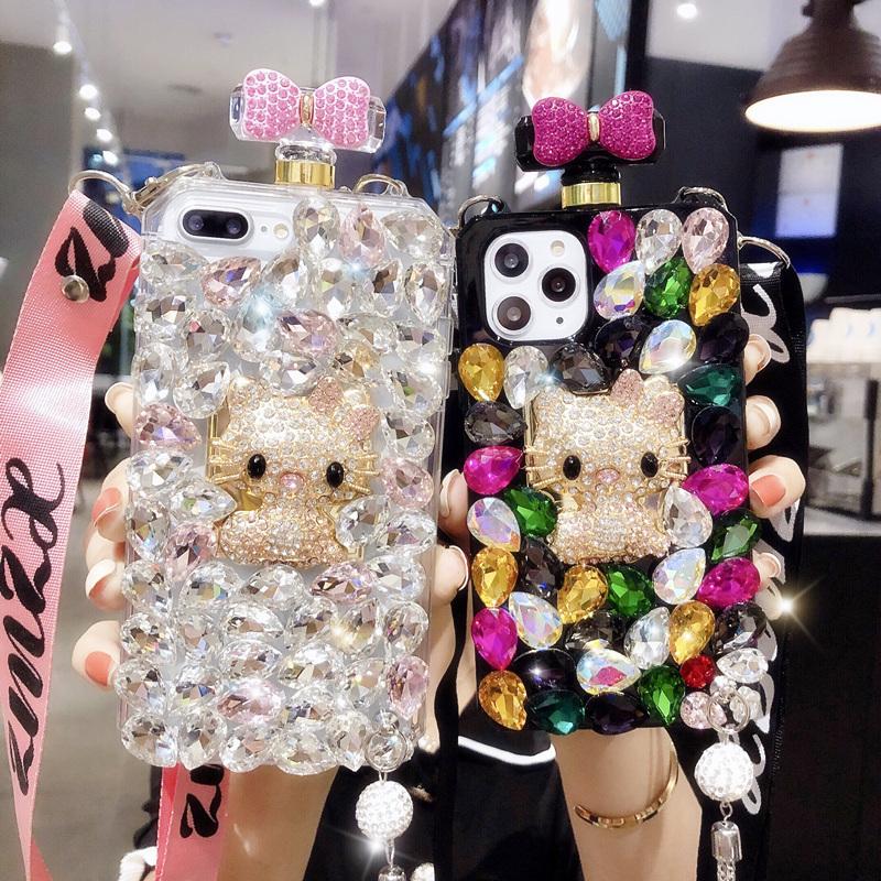 Diamond Perfume Bottle Phone Case - LVCASE