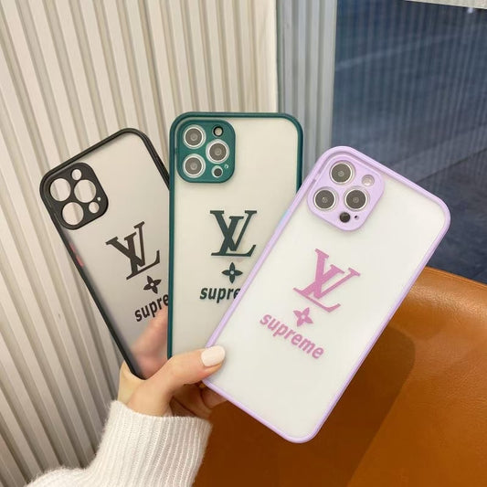 Simplicity frosted letter phone  case