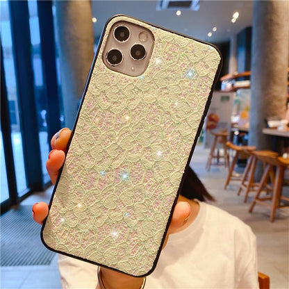 Embroidery florets phone  case - LVCASE