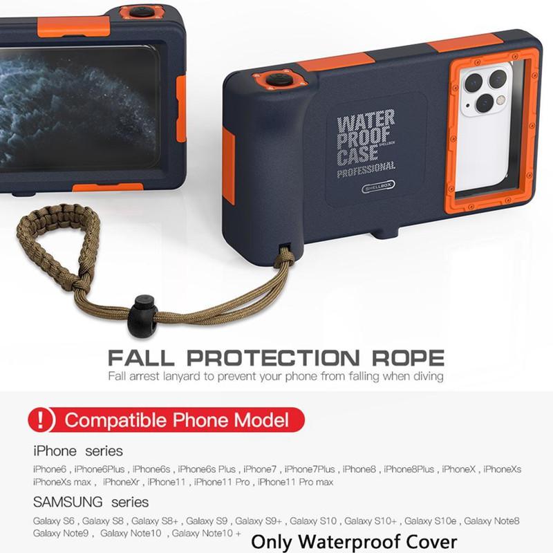 15 meters deep waterproof phone case - LVCASE