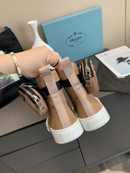 P R A D A - Package Shoe Tan (Mens & Womens)