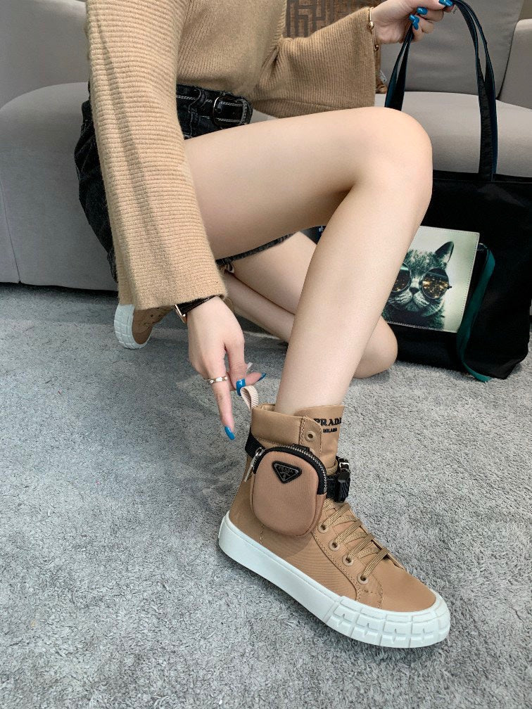 P R A D A - Package Shoe Tan (Mens & Womens)