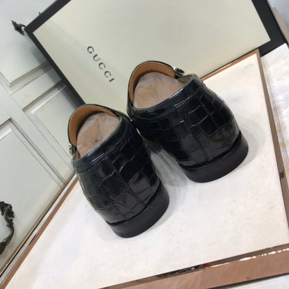 GG Buckle Loafer (Jacare Shine)